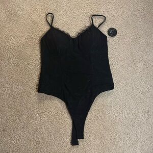 Lace top with built in bra